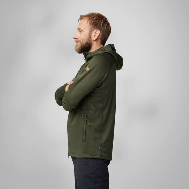 Abisko Grid Fleece Hoodie M - Image 5