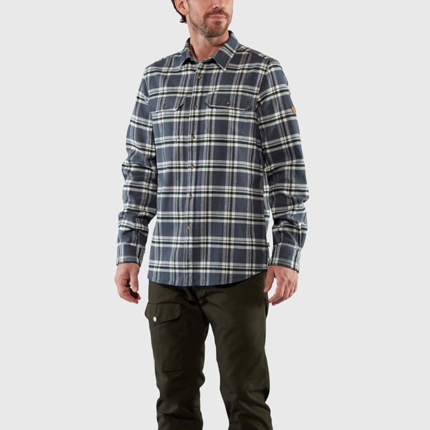 Övik Heavy Flannel Shirt M - Image 3