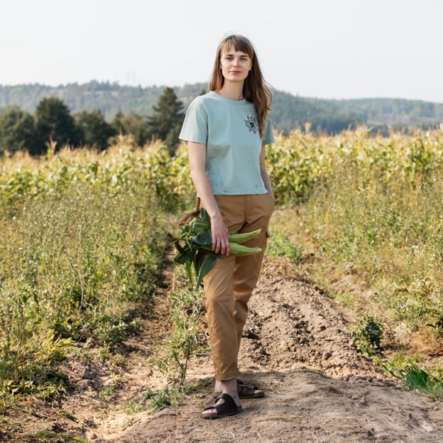 Fjällblomster Logo T-shirt W - Image 9