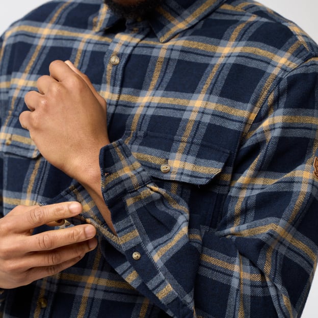 Övik Heavy Flannel Shirt M - Image 12