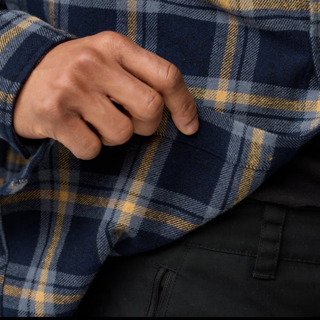 Övik Heavy Flannel Shirt M - Image 13