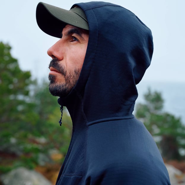 Abisko Grid Fleece Hoodie M - Image 18